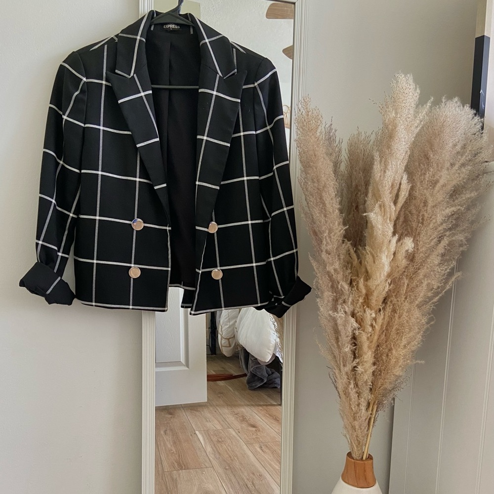 Window Pane blazer